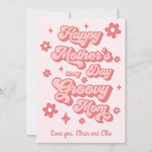 Grattis på mors dag till min Groovy Mamma