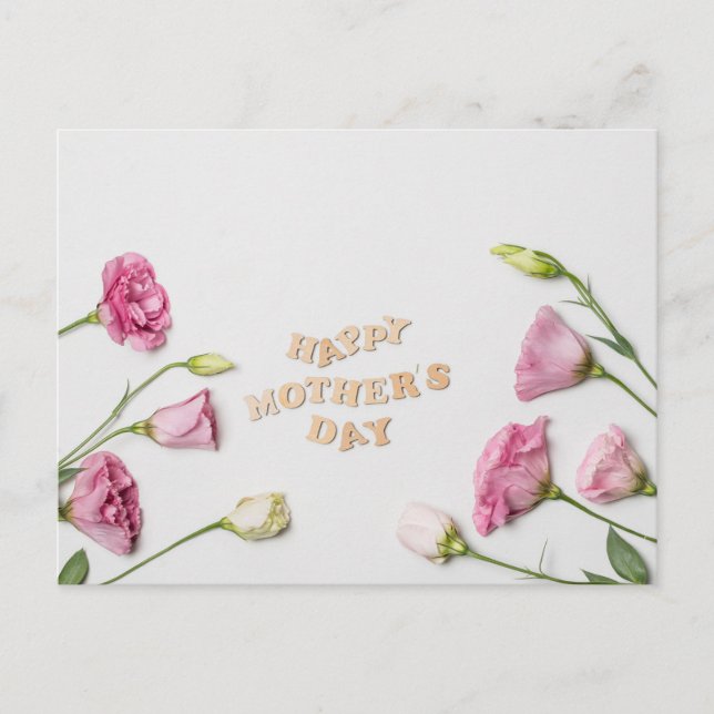 Grattis på mors dag vykort (Framsida)