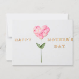 Grattis på mors dag vykort