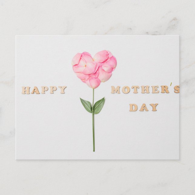 Grattis på mors dag vykort (Framsida)