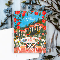 Grattis på nytt hem Landsbygdens vyer Konst