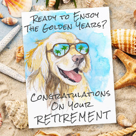 Grattis på pensionen med glada och roliga gratulat vykort