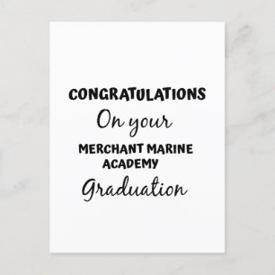 grattis på sjöfartshögskolan examen vykort