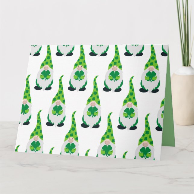 Grattis på St. Patrick's Day kort (Framsida)