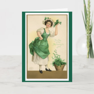 Grattis på St. Patrick's Day kort