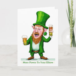 Grattis på St. Patrick's Day-kort Kort