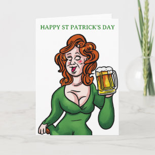 Grattis på St. Patrick's Day-kort Kort