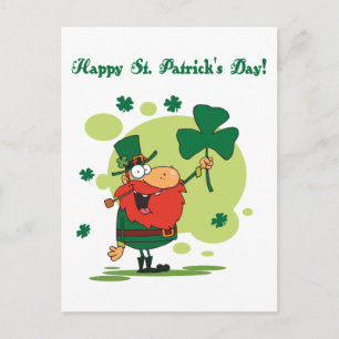 Grattis på St. Patrick's Day Vykort