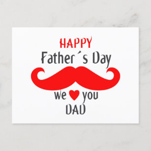 grattis pappa på fars dag vi älskar dig pappa vykort
