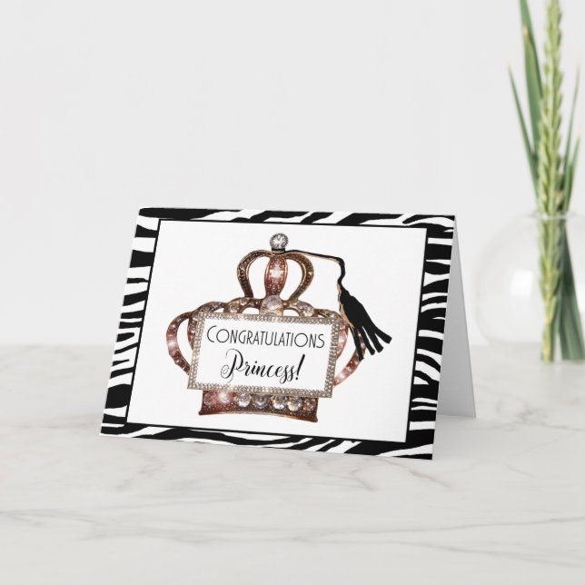 Grattis Princess, vi ger oss på dig! Bilbil Kort (Framsida)