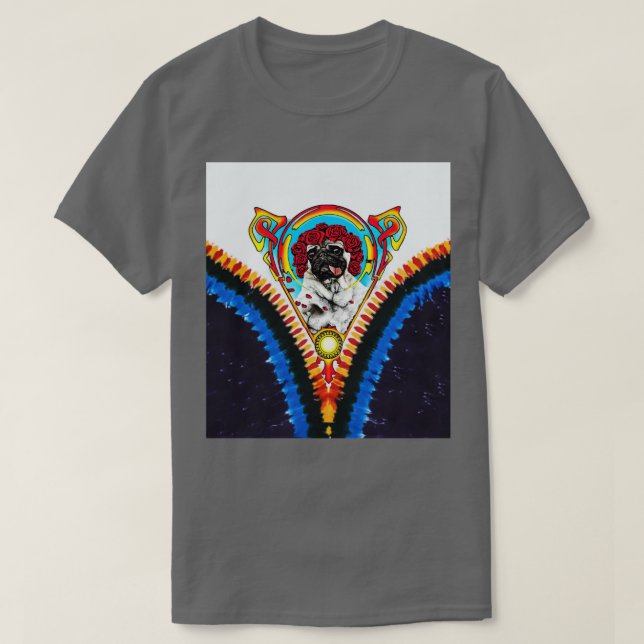 Grattis pug 1 t shirt (Design framsida)