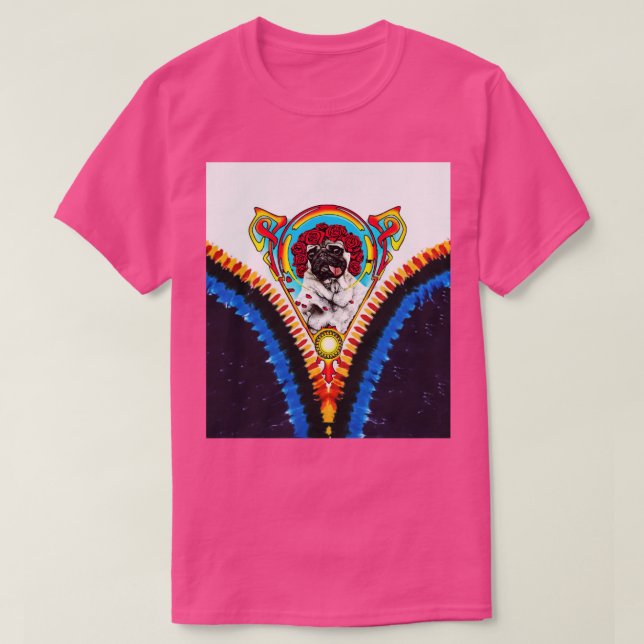 Grattis pug t shirt (Design framsida)