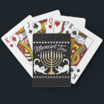 Grattis Rolig Chanukah Hanukkah ful jultröja Casinokort<br><div class="desc">Grattis Rolig Chanukah Hanukkah ful jultröja</div>