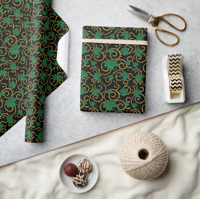 Grattis St. Patrick's Day Presentpapper (Hantverk)