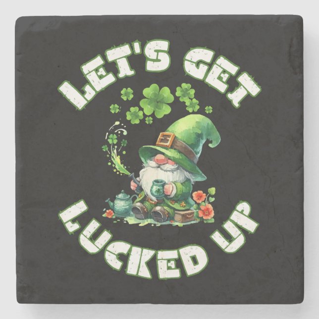 grattis St. Patrick's Day  Stenunderlägg (Framsidan)