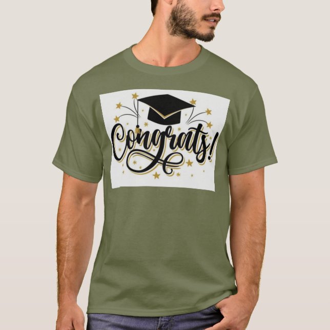 Grattis Stil T Shirt (Framsida)