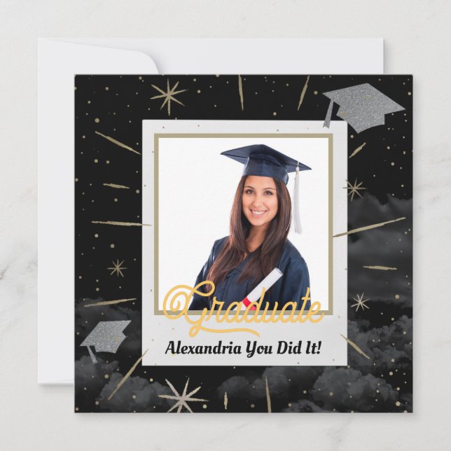 Grattis Student Graderingsklass 2021 Kort (Framsida)