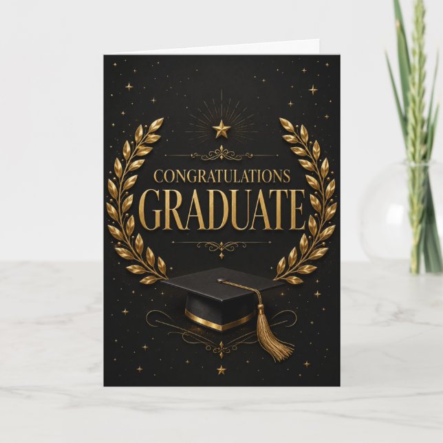 Grattis Student Kort (Framsida)