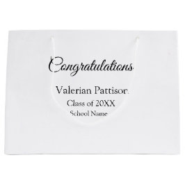 Grattis student lägger till namn simple mo