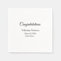 Grattis student lägger till namn simple mo