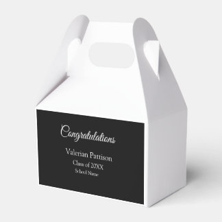 Grattis student lägger till namn simple mo presentaskar