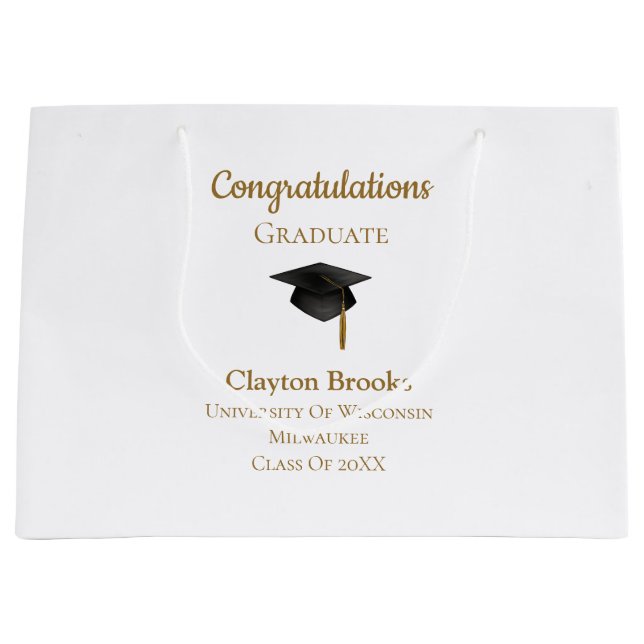 Grattis Student med tak (Framsidan)