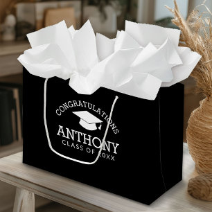 Grattis Student Studentmössa svart