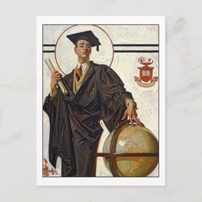 Grattis Student Vykort (Framsida)