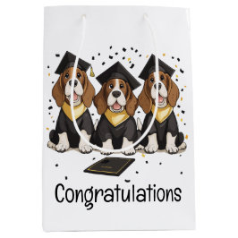 Grattis Studenten Basset Hound Hundar