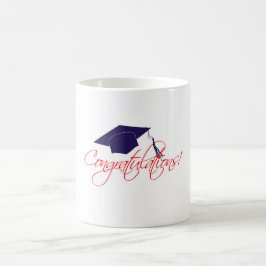 Grattis studenten hat kaffemugg