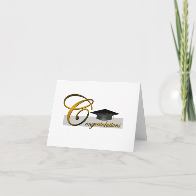 Grattis Studenten Kort (Framsida)