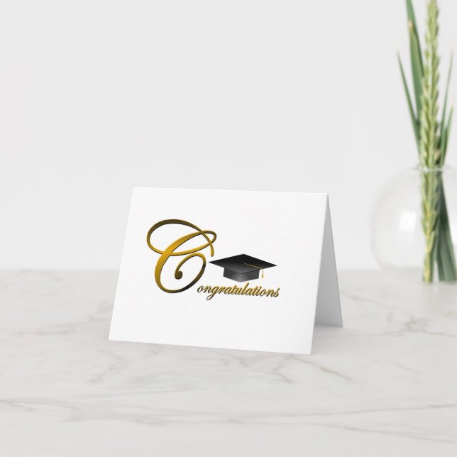 Grattis Studenten Kort (Framsida)