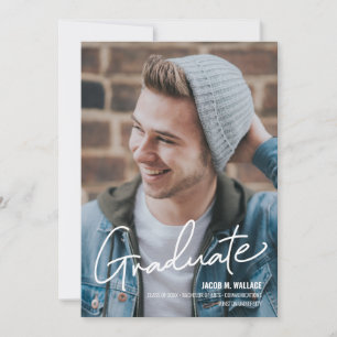 Grattis Studenten Photo Male Student Meddelande