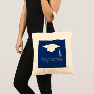 Grattis studenten tygkasse
