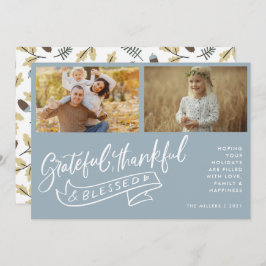 Grattis, tack och lov, blbefolkad familjefolljul