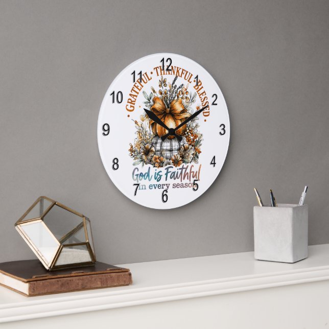 Grattis, tack och lov, välsignad stor klocka (Kontor)