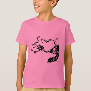 grattis tack presentfest fest färgglad t-shirt