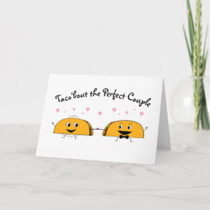 Grattis Taco Bröllopskort Kort