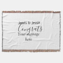 Grattis till brudparet add name meddelande bröllop