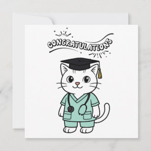 Grattis till examen, bästa veterinären kort