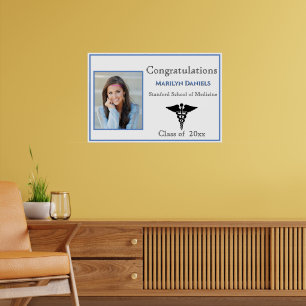 Grattis till medicine doktor poster