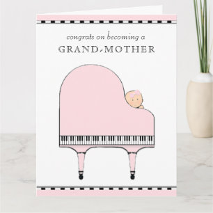 Grattis till nya mormor kort