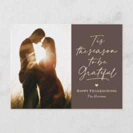 Grattis till Season-Thanksgivingens vykort