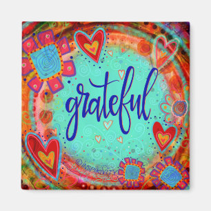 Grattis till Söt Blommigt Viktigt inspirerande Rol Magnet
