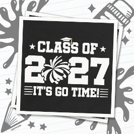 Grattis till studenten Dags att börja Senior Class Pappersservett