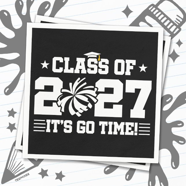 Grattis till studenten Dags att börja Senior Class Pappersservett (Skapare uppladdad)