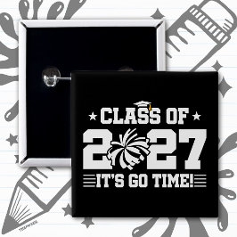 Grattis till studenten Dags att gå Avgångsklass 20 Knapp