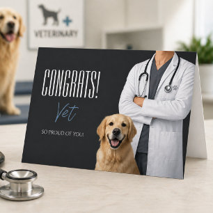 Grattis till veterinärexamen Kort