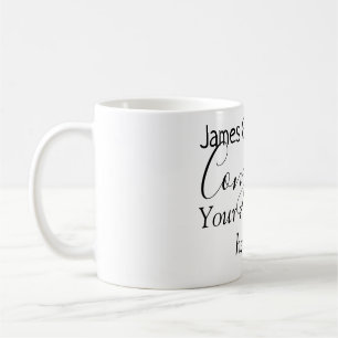 Grattis tillägg namn meddelande bröllop nygift par kaffemugg
