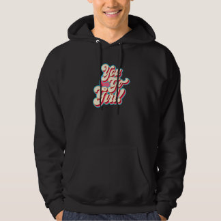 Grattis tjej för tjejer kvinnor feminister Girl Po Hoodie
